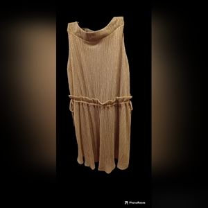 DRESS KIDS Children's Girl's Gold Shimmer  Casual or Formal